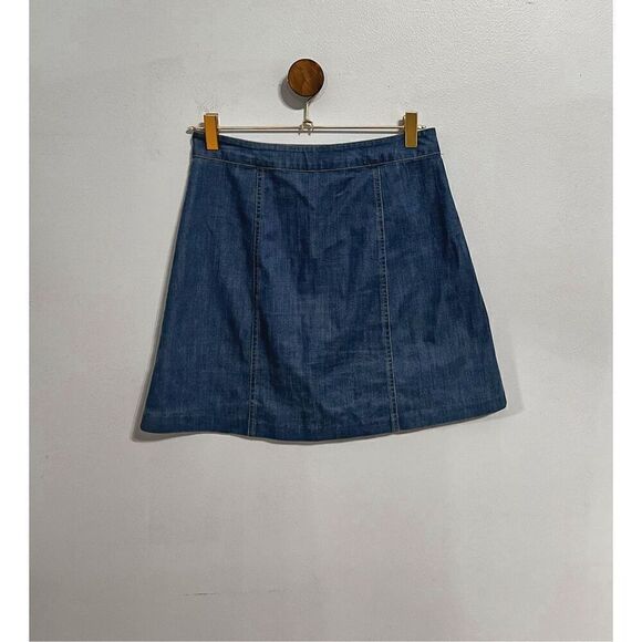 Anthropologie WAYF Denim Skirt - Picture 7 of 10